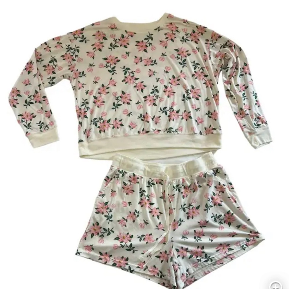 Draper James Relaxed Fit Floral Lounge Set NWT XXL - Picture 5 of 5
